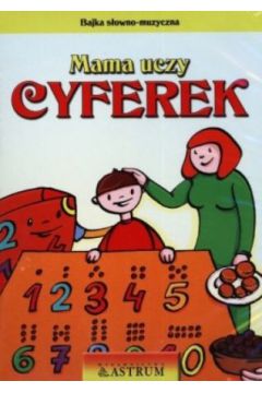 Mama uczy cyferek. Ksi��ka audio CD - praca zbiorowa