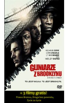 Gliniarze z Brooklynu + 3 filmy gratis - Wesley Snipes, Robert De Niro, Richard Gere, Vincent D`Onofrio, Ethan Hawke, Desmond Harrington, Eliza Dushku, Ellen Barkin, Antoine Fuqua, Robert De Niro, Rob Schmidt - Antoine Fuqua, Desmond Harrington, Eliza Dushku, Ellen Barkin, Ethan Hawke, Richard Gere, Rob Schmidt, Wesley Snipes, Robert De Niro