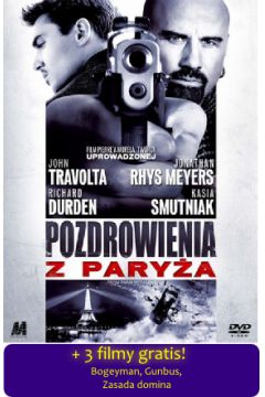 Pozdrowienia z Pary�a + 3 filmy gratis - Richard Widmark, Gene Hackman, John Travolta, Jonathan Rhys Meyers, Candice Bergen, Pierre Morel, Stanley Kramer, Jeff Betancourt, Zaran Perisic, Kasia Smutniak, Daniele Savre, Ren�e O`Connor, Jeff Osterhage, Scott - Candice Bergen, Daniele Savre, Gene Hackman, Jeff Betancourt, John Travolta, Jonathan Rhys-Meyers, Kasia Smutniak, Mickey Rooney, Pierre Morel, Richard Widmark, Stanley Kramer, Jeff Osterhage, Scott McGinnis