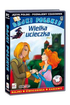 Bajki Polskie. Wielka Ucieczka. J�zyk Polski Poznajemy Czasownik CD-ROM