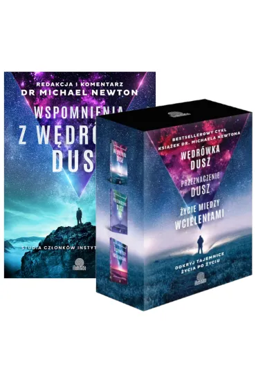 Pakiet: W�dr�wka dusz, Przeznaczenie dusz, �ycie mi�dzy wcieleniami, Wspomnienia z w�dr�wki dusz. Studia cz�onk�w Instytutu Newtona - Michael Newton