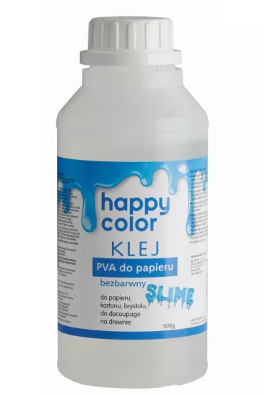 Happy Color Klej do papieru PVA butelka 500g