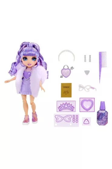 Rainbow High Creative Crystals Fashion Doll - Viol Mga Entertainment