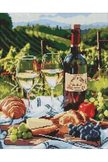 Doamentowa mozaika - Po�udniowa uczta 40x50cm Ideyka