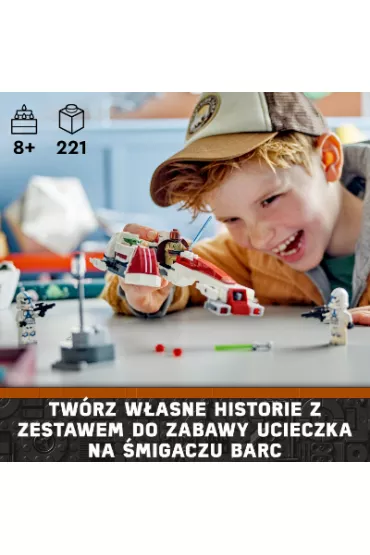 LEGO Star Wars Ucieczka na �migaczu BARC 75378