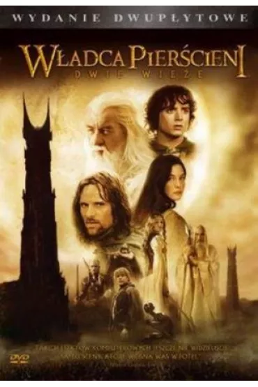 W�adca Pier�cieni: Dwie wie�e (kinowa edycja 2-p�ytowa) - Christopher Lee, Elijah Wood, Fran Walsh, Ian McKellen, Liv Tyler, Philippa Boyens, Viggo Mortensen, Peter Jackson