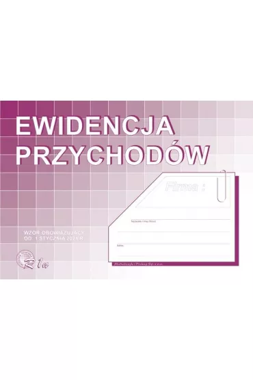 Michalczyk i Prokop Druk Ewidencja przychod�w A5