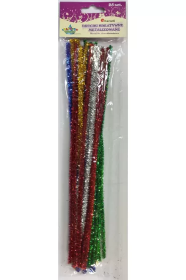 Titanum Druciki metalizowane 0,6x30cm