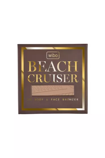 Wibo Beach Cruiser HD Body & Face Bronzer perfumowany bronzer do twarzy i cia�a 02 Cafe Creme 22 g