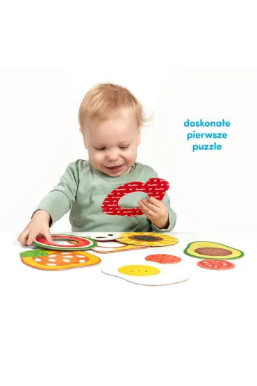 Czuczu Moje puzzle z dziurk� Jedzenie Bright Junior Media