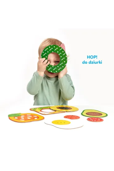 Czuczu Moje puzzle z dziurk� Jedzenie Bright Junior Media