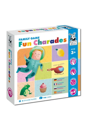 Captain Smart. Fun Charades. Family game