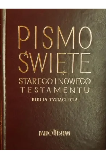 Biblia Tysi�clecia wydanie V. Pismo �wi�te Starego i Nowego Testamentu Pami�tka I Komunii �wi�tej we