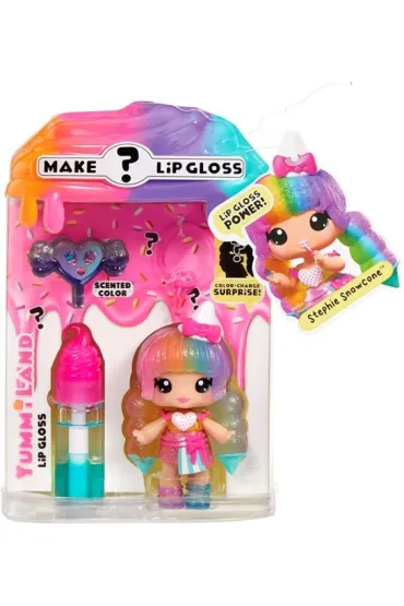 Yummiland Mystery Lip Gloss Doll - Stephie Snowcon Mga Entertainment