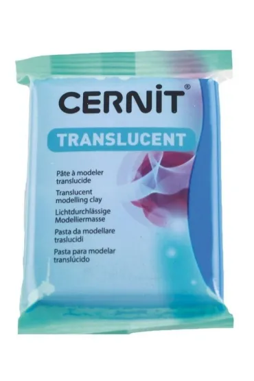 Cernit Modelina prze�roczysta szafirowa 56g