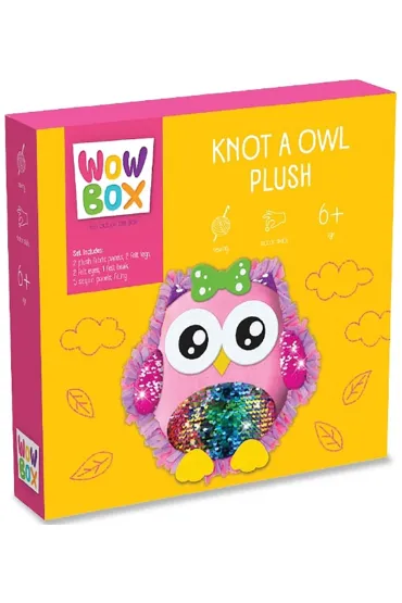Zestaw kreatywny poduszka Diy Sowa WOW127209 Tm Toys