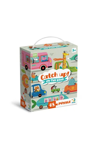 Puzzle 48 el. Catch up! On the road Dodo