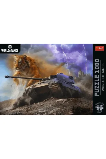 Puzzle 1000 el. World of Tanks: Tygrys II Trefl