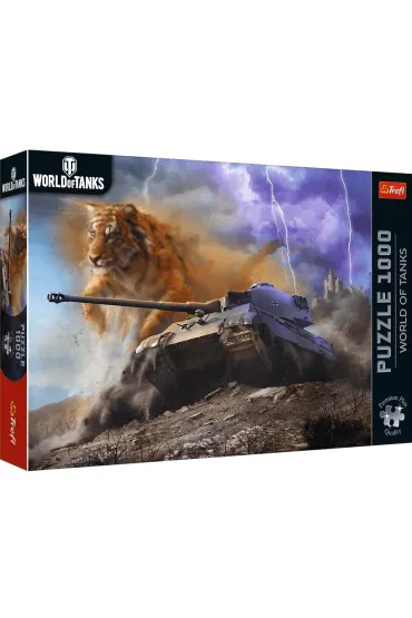 Puzzle 1000 el. World of Tanks: Tygrys II Trefl