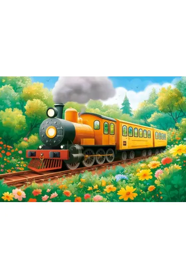 Puzzle 40 el. Maxi Summer Locomotive CASTORLAND B-040414