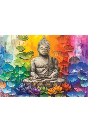 Puzzle 1000 Colorful Buddha 6000-5925 Eurographics