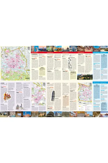 Toskania Florencja Siena Piza laminowany map&guide 2w1 przewodnik i mapa - Kamila Kowalska
