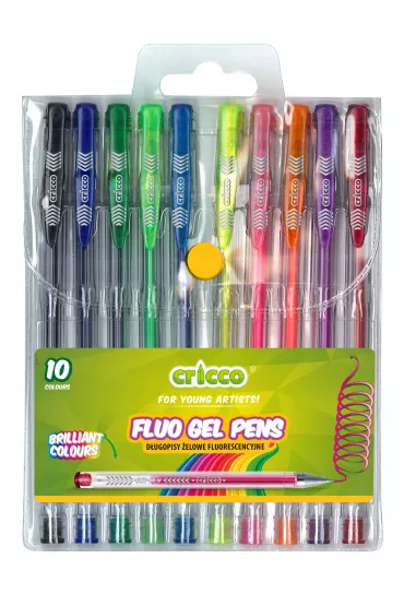 Cricco D�ugopisy �elowe fluorescencyjne 10 szt.