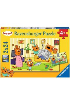 Puzzle 2 x 24 el. Kot-O-Ciaki Ravensburger
