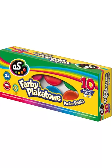 Astra Farby plakatowe 10 x 20 ml