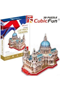 Puzzle 3D Katedra w. Pawa Zestaw XL Cubic Fun