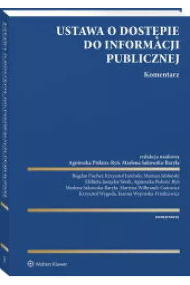 Ustawa o dost�pie do informacji publicznej Komentarz
