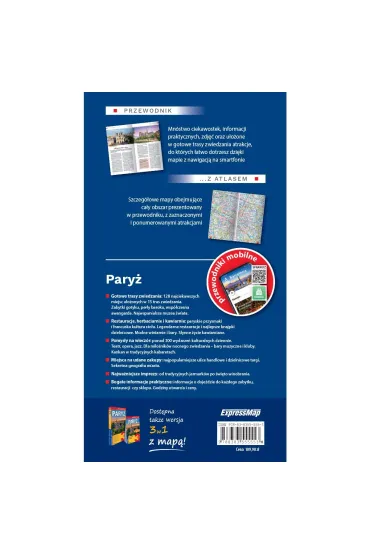 Pary�. Przewodnik z atlasem 2w1 - Marta Kie�czewska-Konopka