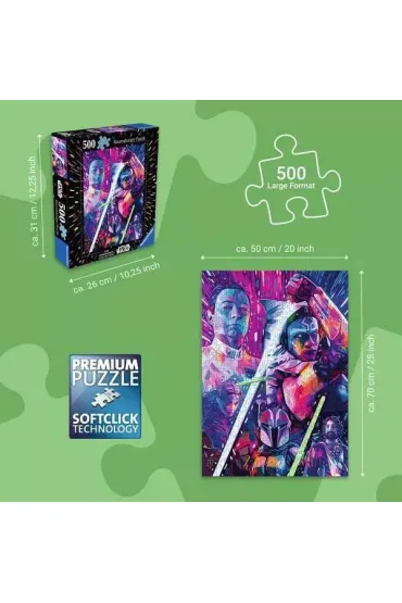 Puzzle 500 el. 2D Star Wars Ahsoka Ravensburger