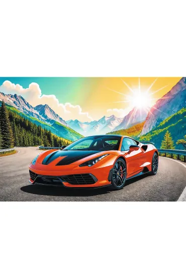 Puzzle 100 el. Wy�cig z czasem Trefl