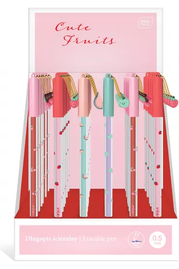 Interdruk INT D�ugopis �cieralny Cute Fruits 0.5 mm
