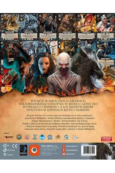 Terrors of London. Edycja polska Portal Games
