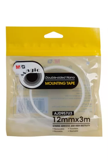 M&G Ta�ma Nano Tape dwustronna przezroczysta 12mm x 3m