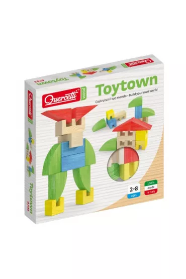 Drewniane klocki Toytown 15 el. *