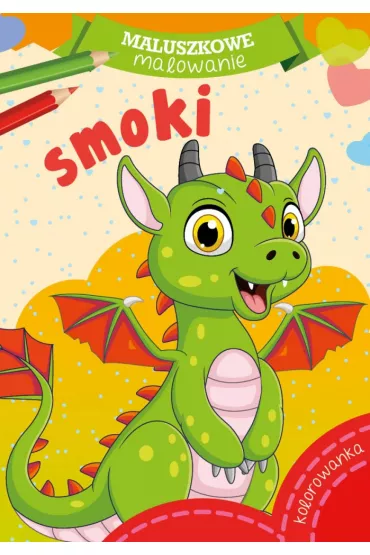 Malowanka A5 Maluszkowe malowanie. Smoki SKRZAT 159321