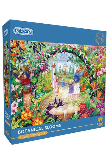Puzzle 500 Kwiaty botaniczne 113735 Gibsons