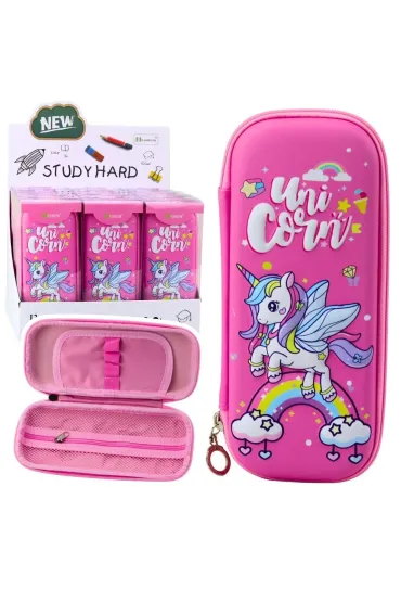 LeanToys Pi�rnik Jednoro�ec r�owy