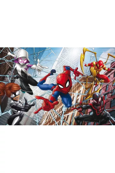 Puzzle dwustronne 60 el. Marvel Spiderman Lisciani