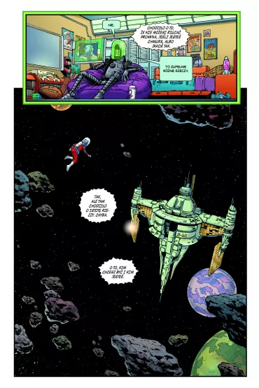 Wizje Spiral City. Czarny M�ot - Jeff Lemire, Kelly Thompson, Patton Oswalt