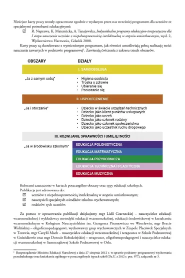 Przysz�a wiosna. Karty pracy dla I etapu nauczania uczni�w z niepe�nosprawno�ci� intelektualn� w stopniu umiarkowanym - Alicja Tanajewska, Renata Naprawa