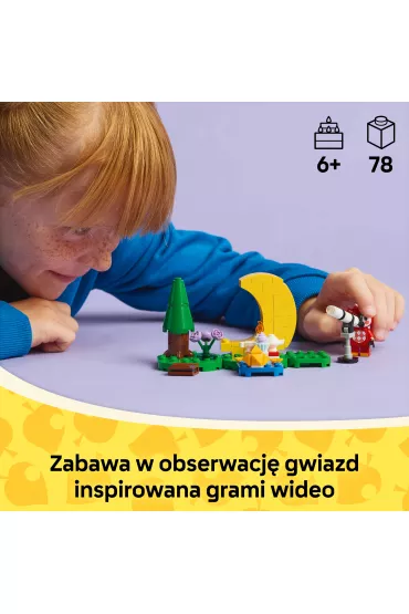 LEGO Animal Crossing Obserwacja gwiazd z Celeste 77053