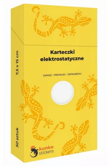 Panta Plast Karteczki elektrostatyczne bia�e 50 szt.