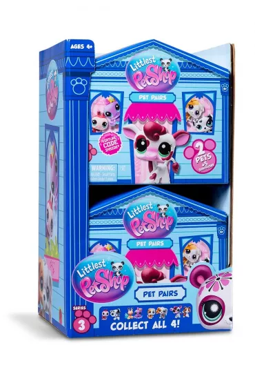 Littlest Pet Shop Zestaw 2 figurek seria 3 mix