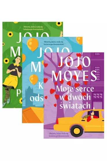 Pakiet Lou Clark. Tomy 1-3: Zanim si� pojawi�e�, Kiedy odszed�e�, Moje serce w dw�ch �wiatach - Jojo Moyes