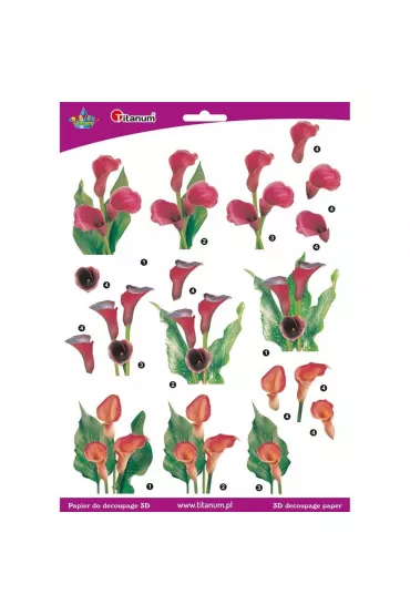 Titanum Papier do decoupage 3D Kalie