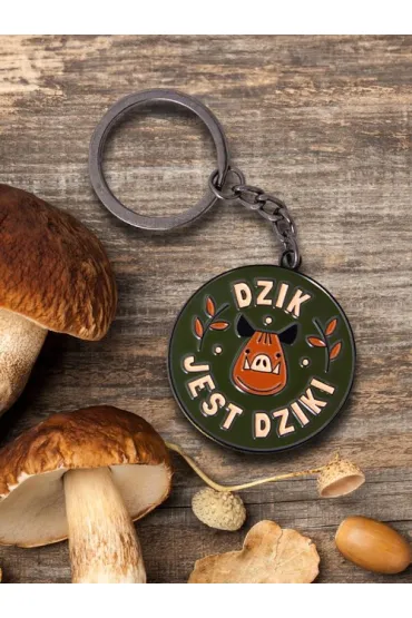 Nadwyraz.com Brelok Dzik jest dziki